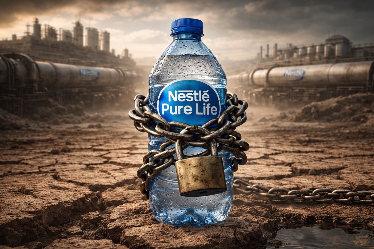 Nestlé – oder: Wie man ein Menschenrecht in eine Geschäftsidee verwandelt